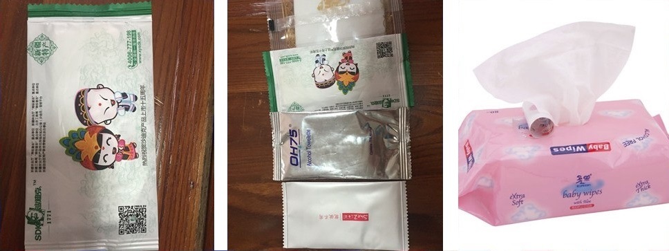 Wet Wipes Packing Machine Single Wet Tissue Packaging Machine