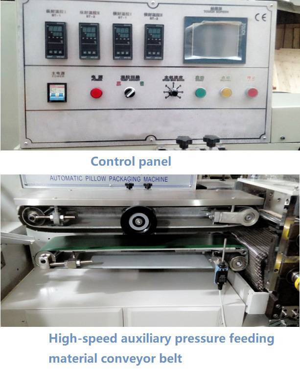POF Film Heat Shrink Automatic Flow Wrapping Packing Machine