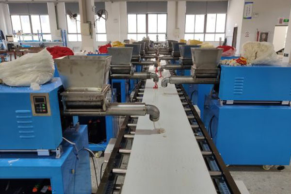 granule filling line for candy, mixed nuts, confectionery ...